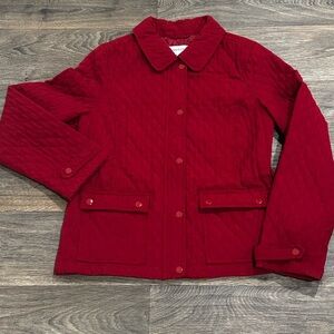 Merona Red Quilted Jacket